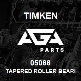 05066 Timken TAPERED ROLLER BEARINGS - SINGLE CONES - IMPERIAL | AGA Parts