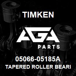 05066-05185A Timken TAPERED ROLLER BEARINGS - TS (TAPERED SINGLE) IMPERIAL | AGA Parts