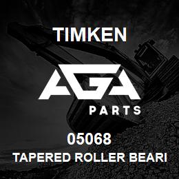 05068 Timken TAPERED ROLLER BEARINGS - SINGLE CONES - IMPERIAL | AGA Parts