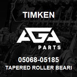 05068-05185 Timken TAPERED ROLLER BEARINGS - TS (TAPERED SINGLE) IMPERIAL | AGA Parts