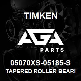 05070XS-05185-S Timken TAPERED ROLLER BEARINGS - TS (TAPERED SINGLE) IMPERIAL | AGA Parts