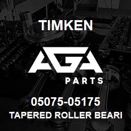 05075-05175 Timken TAPERED ROLLER BEARINGS - TS (TAPERED SINGLE) IMPERIAL | AGA Parts