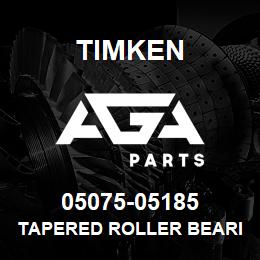 05075-05185 Timken TAPERED ROLLER BEARINGS - TS (TAPERED SINGLE) IMPERIAL | AGA Parts