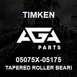 05075X-05175 Timken TAPERED ROLLER BEARINGS - TS (TAPERED SINGLE) IMPERIAL | AGA Parts