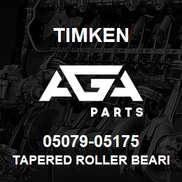 05079-05175 Timken TAPERED ROLLER BEARINGS - TS (TAPERED SINGLE) IMPERIAL | AGA Parts