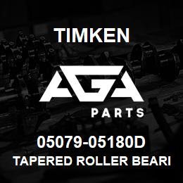 05079-05180D Timken TAPERED ROLLER BEARINGS - TDO (TAPERED DOUBLE OUTER) IMPERIAL | AGA Parts