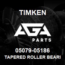 05079-05186 Timken TAPERED ROLLER BEARINGS - TS (TAPERED SINGLE) IMPERIAL | AGA Parts