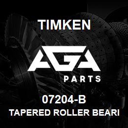 07204-B Timken TAPERED ROLLER BEARINGS - SINGLE FLANGED CUPS - IMPERIAL | AGA Parts