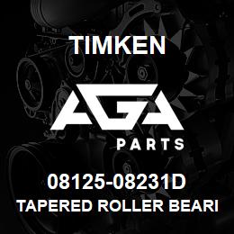 08125-08231D Timken TAPERED ROLLER BEARINGS - TDO (TAPERED DOUBLE OUTER) IMPERIAL | AGA Parts