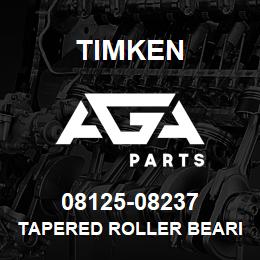 08125-08237 Timken TAPERED ROLLER BEARINGS - TS (TAPERED SINGLE) IMPERIAL | AGA Parts