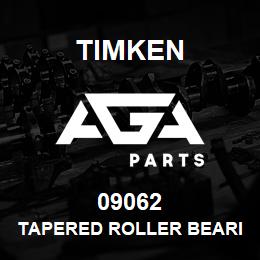 09062 Timken TAPERED ROLLER BEARINGS - SINGLE CONES - IMPERIAL | AGA Parts