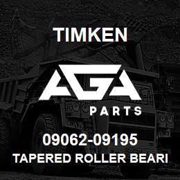 09062-09195 Timken TAPERED ROLLER BEARINGS - TS (TAPERED SINGLE) IMPERIAL | AGA Parts