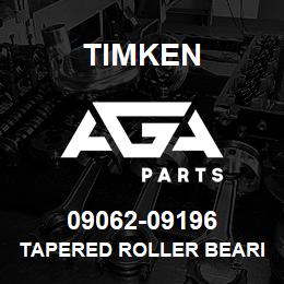 09062-09196 Timken TAPERED ROLLER BEARINGS - TS (TAPERED SINGLE) IMPERIAL | AGA Parts