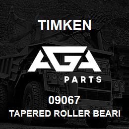 09067 Timken TAPERED ROLLER BEARINGS - SINGLE CONES - IMPERIAL | AGA Parts