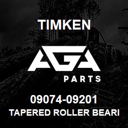 09074-09201 Timken TAPERED ROLLER BEARINGS - TS (TAPERED SINGLE) IMPERIAL | AGA Parts