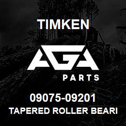 09075-09201 Timken TAPERED ROLLER BEARINGS - TS (TAPERED SINGLE) IMPERIAL | AGA Parts