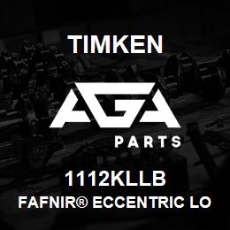 1112KLLB Timken FAFNIR® ECCENTRIC LOCKING COLLAR BALL BEARINGS | AGA Parts