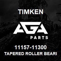 11157-11300 Timken TAPERED ROLLER BEARINGS - TS (TAPERED SINGLE) IMPERIAL | AGA Parts