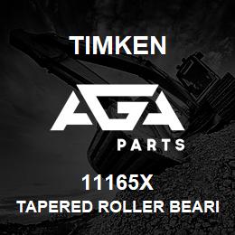 11165X Timken TAPERED ROLLER BEARINGS - SINGLE CONES - IMPERIAL | AGA Parts