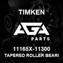 11165X-11300 Timken TAPERED ROLLER BEARINGS - TS (TAPERED SINGLE) IMPERIAL | AGA Parts