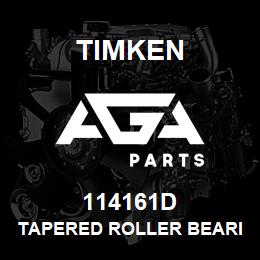 114161D Timken TAPERED ROLLER BEARINGS - DOUBLE TAPERED CUP - IMPERIAL | AGA Parts