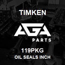 119PKG Timken OIL SEALS INCH | AGA Parts