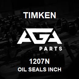 1207N Timken OIL SEALS INCH | AGA Parts