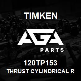 120TP153 Timken THRUST CYLINDRICAL ROLLER BEARING-TYPE TP | AGA Parts