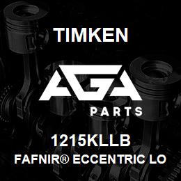 1215KLLB Timken FAFNIR® ECCENTRIC LOCKING COLLAR BALL BEARINGS | AGA Parts