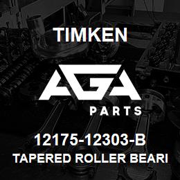 12175-12303-B Timken TAPERED ROLLER BEARINGS - TSF (TAPERED SINGLE WITH FLANGE) IMPERIAL | AGA Parts