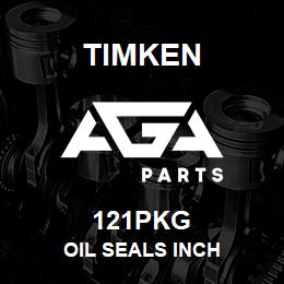 121PKG Timken OIL SEALS INCH | AGA Parts