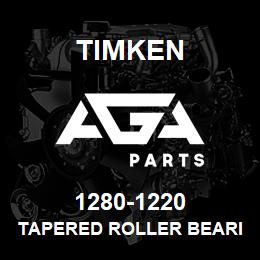 1280-1220 Timken TAPERED ROLLER BEARINGS - TS (TAPERED SINGLE) IMPERIAL | AGA Parts