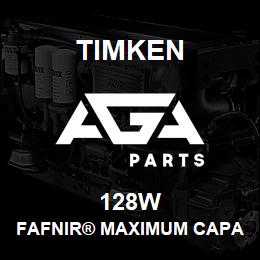 128W Timken FAFNIR® MAXIMUM CAPACITY BALL BEARINGS (200W, 300W) | AGA Parts