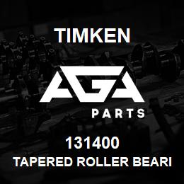 131400 Timken TAPERED ROLLER BEARINGS - SINGLE CUPS - IMPERIAL | AGA Parts