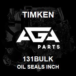 131BULK Timken OIL SEALS INCH | AGA Parts