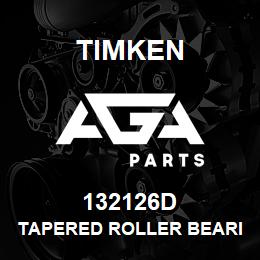 132126D Timken TAPERED ROLLER BEARINGS - DOUBLE TAPERED CUP - IMPERIAL | AGA Parts