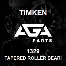 1329 Timken TAPERED ROLLER BEARINGS - SINGLE CUPS - IMPERIAL | AGA Parts