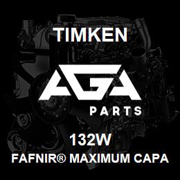 132W Timken FAFNIR® MAXIMUM CAPACITY BALL BEARINGS (200W, 300W) | AGA Parts