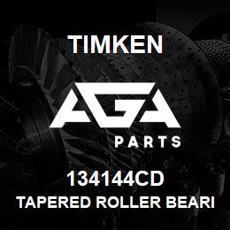 134144CD Timken TAPERED ROLLER BEARINGS - DOUBLE TAPERED CUP - IMPERIAL | AGA Parts