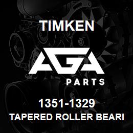 1351-1329 Timken TAPERED ROLLER BEARINGS - TS (TAPERED SINGLE) IMPERIAL | AGA Parts