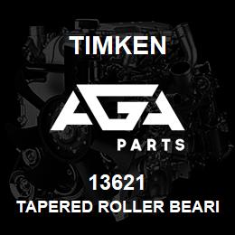 13621 Timken TAPERED ROLLER BEARINGS - SINGLE CUPS - IMPERIAL | AGA Parts