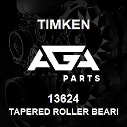 13624 Timken TAPERED ROLLER BEARINGS - SINGLE CUPS - IMPERIAL | AGA Parts