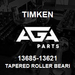 13685-13621 Timken TAPERED ROLLER BEARINGS - TS (TAPERED SINGLE) IMPERIAL | AGA Parts