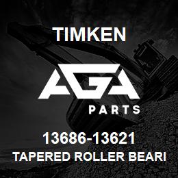 13686-13621 Timken TAPERED ROLLER BEARINGS - TS (TAPERED SINGLE) IMPERIAL | AGA Parts