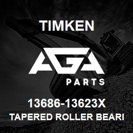 13686-13623X Timken TAPERED ROLLER BEARINGS - TS (TAPERED SINGLE) IMPERIAL | AGA Parts