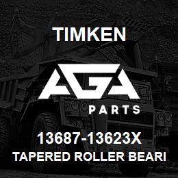 13687-13623X Timken TAPERED ROLLER BEARINGS - TS (TAPERED SINGLE) IMPERIAL | AGA Parts