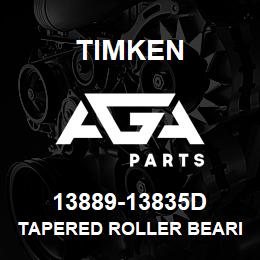 13889-13835D Timken TAPERED ROLLER BEARINGS - TDO (TAPERED DOUBLE OUTER) IMPERIAL | AGA Parts