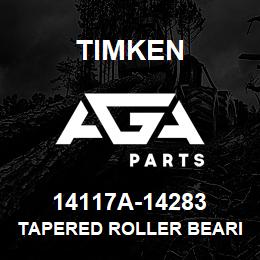 14117A-14283 Timken TAPERED ROLLER BEARINGS - TS (TAPERED SINGLE) IMPERIAL | AGA Parts