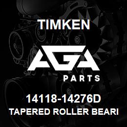 14118-14276D Timken TAPERED ROLLER BEARINGS - TDO (TAPERED DOUBLE OUTER) IMPERIAL | AGA Parts