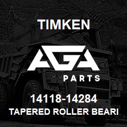 14118-14284 Timken TAPERED ROLLER BEARINGS - TS (TAPERED SINGLE) IMPERIAL | AGA Parts